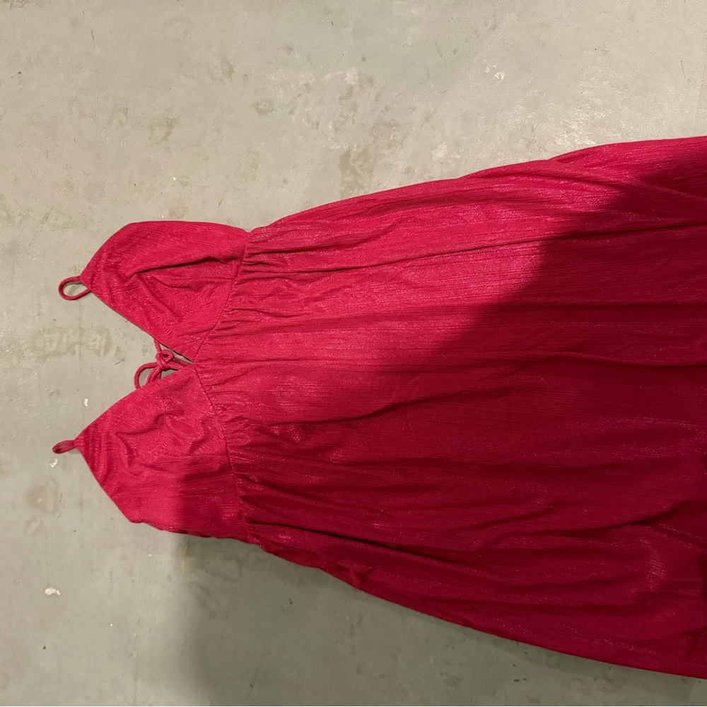 Superdown Vibrant Hot Pink Dress